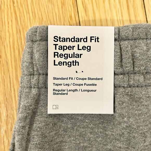 Nike Sportswear Club Fleece Men’s Size S Charcoal Heather Comfort Jogger Pants - Picture 4 of 6